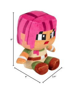Peluche Mini Crafter Adriene JINX Minecraft Dungeons 11.4 cm 2