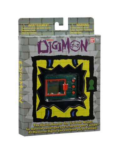 Dispositivo Virtual de Mascota Digimon Bandai Verde 108g