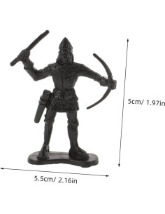 Conjunto de 60 Soldados de Miniatura DECHOUS - Medievales y Romanos 2