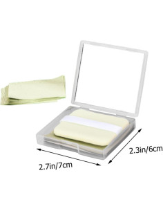 Hojas Absorbentes de Aceite Hemoton con Espejo - 150 Unidades 2