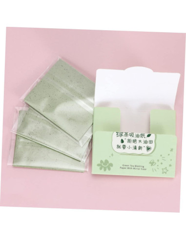 Hojas Absorbentes de Aceite Hemoton con Espejo - 150 Unidades