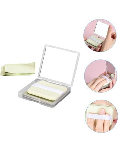 Hojas Absorbentes de Aceite Hemoton con Espejo - 150 Unidades