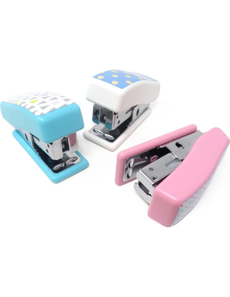 Grapadora Mini Portátil Honbay con 640 Grapas No.12