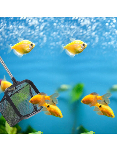 Red de Pescado SynHHergyx para Acuario 2 Piezas 7.6 cm