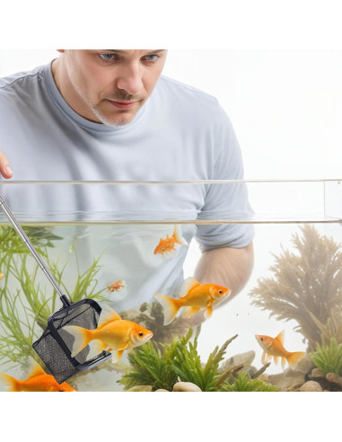 Red de Pescado SynHHergyx para Acuario 2 Piezas 7.6 cm