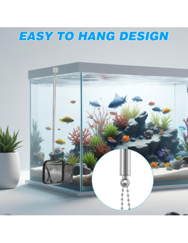 Red de Pescado SynHHergyx para Acuario 2 Piezas 7.6 cm