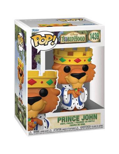 Figura de Vinilo Pop! Funko Príncipe Juan Robin Hood 9.53 cm