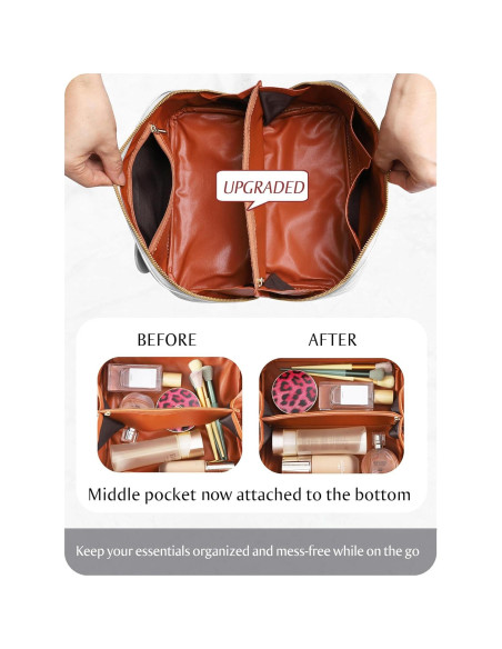 Bolsa Cosmética de Viaje ALEXTINA - Gran Capacidad, Impermeable