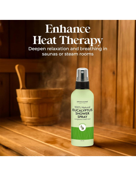 Spray de Ducha Eucalipto Aromasong 118 ml - 100% Natural