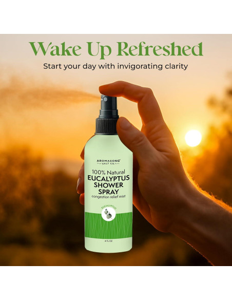 Spray de Ducha Eucalipto Aromasong 118 ml - 100% Natural