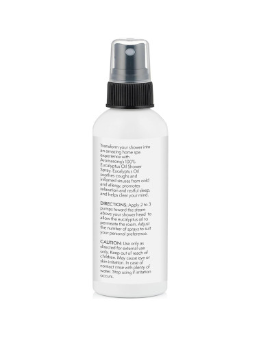 Spray de Ducha Eucalipto Aromasong 118 ml - 100% Natural