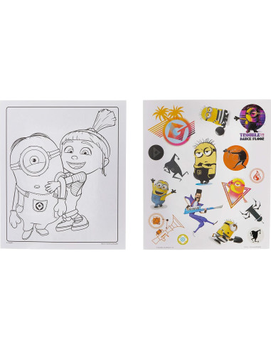 Libro de Colorear Crayola Mi Villano Favorito con Stickers