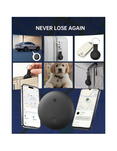 Rastreador Bluetooth Gudluky para llaves y mascotas - iOS/Android