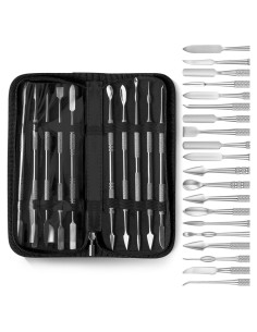 Set de 10 Herramientas de Esculpido Honoson de Acero Inoxidable