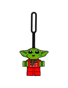 Etiqueta de Equipaje Silicona LEGO Star Wars Grogu 16.5 cm
