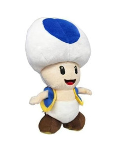 Peluche Sapo Azul Little Buddy Super Mario 18 cm 2