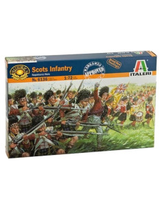 Modelo de Plástico Platz IT6136 Soldado Escocés 1/72