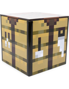 Caja de Almacenamiento Minecraft 10.16 cm Cuadrada Metal 2