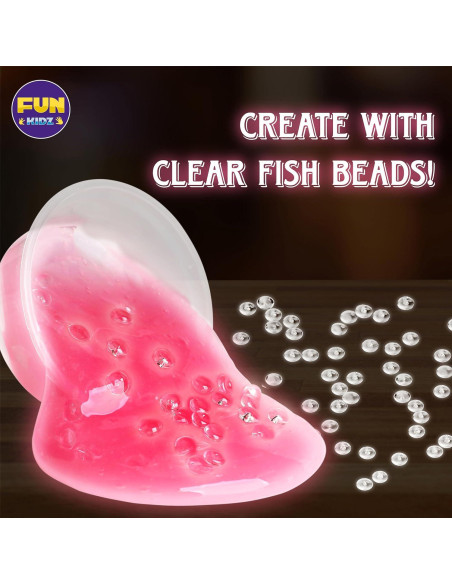 Kit de Slime Brillante en la Oscuridad FunKidz 1.04L 4 Colores