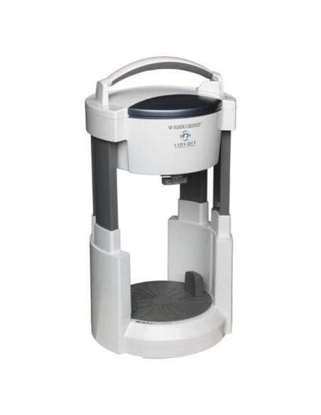 Abre Frascos Eléctrico Black+Decker JW200 Blanco Automático