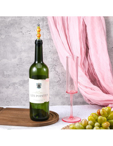 24 Tapones de Vino Decorativos Lemecima Reutilizables 11x2 cm