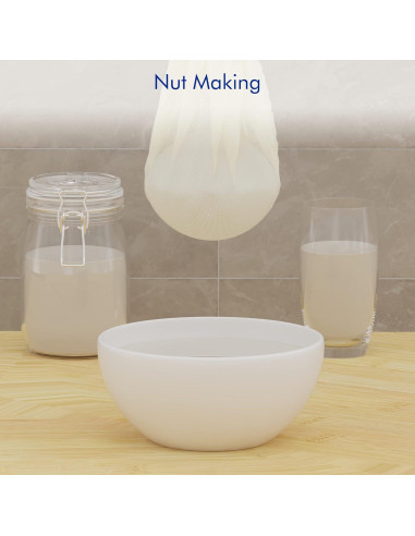 8 Paños de Queso Reutilizables New England Stories 50.8x50.8 cm