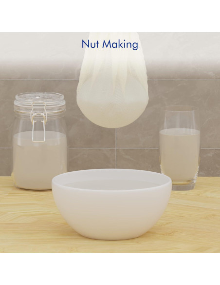 8 Paños de Queso Reutilizables New England Stories 50.8x50.8 cm