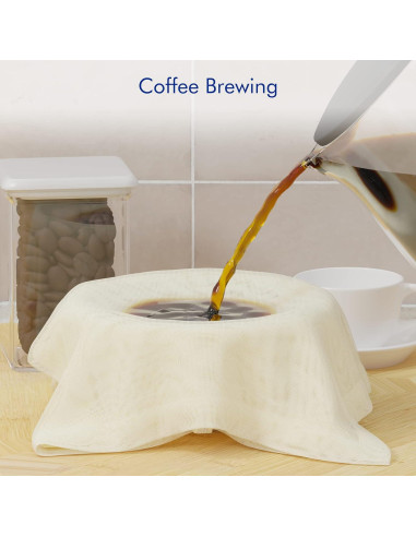 8 Paños de Queso Reutilizables New England Stories 50.8x50.8 cm