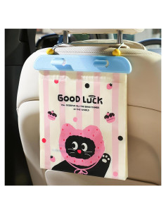 Bolsa de Basura Desechable para Auto Accmor 20 Pcs Rosa