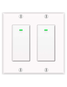 Interruptor de Luz Inteligente WiFi Bekca 2 Pack con Alexa