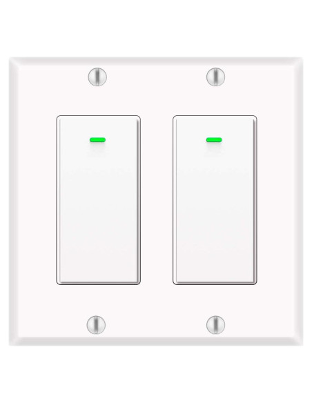 Interruptor de Luz Inteligente WiFi Bekca 2 Pack con Alexa