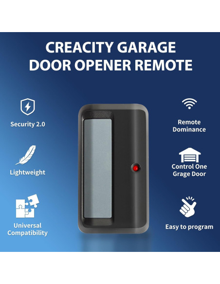 Control Remoto de Puerta de Garaje CreaCity 2 Piezas 891LM 971LM