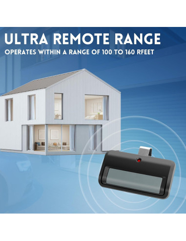 Control Remoto de Puerta de Garaje CreaCity 2 Piezas 891LM 971LM
