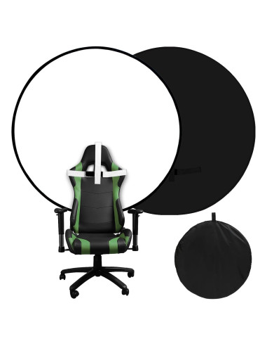 Fondo de Pantalla Plegable RGTBANWPN 145 cm Doble Cara B/N