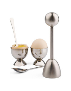 Juego Cortador de Huevos Acero Inoxidable Forkmannie 5 Piezas