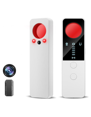 Detector de Cámara Oculta DQKK G007 con Alarma y Luz LED