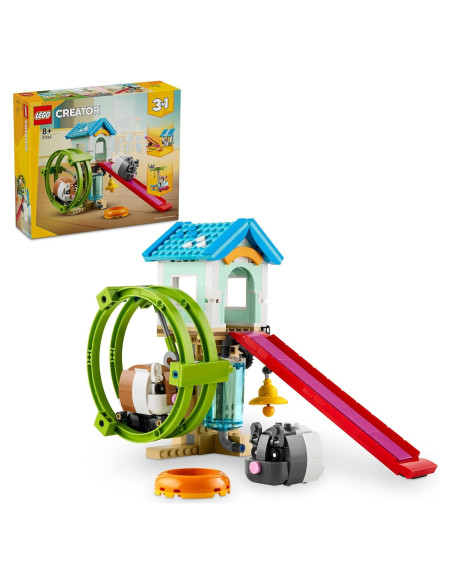 LEGO Creator 3-en-1 31155 - Rueda de Hámster Interactiva