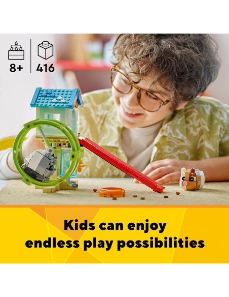 LEGO Creator 3-en-1 31155 - Rueda de Hámster Interactiva