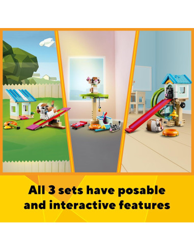 LEGO Creator 3-en-1 31155 - Rueda de Hámster Interactiva