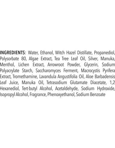 Spray Desodorante para Pies Científico Descalzo 48g - Hipoalergénico, Lavanda y Árbol de Té