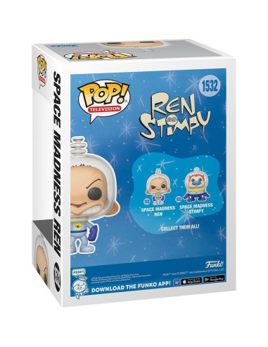 Figura de Vinilo Pop! Ren de The Ren & Stimpy Show 9.5 cm