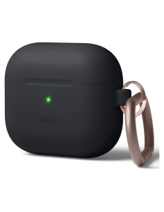 Funda de Silicona elago para AirPods 3 - Carga Inalámbrica, Negro