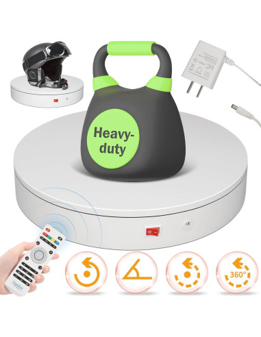 Soporte giratorio motorizado 20 cm ComXim 45 kg para fotografía