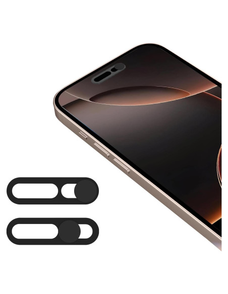 Cubierta de Cámara Frontal EYSOFT para iPhone 16 - 2 Piezas