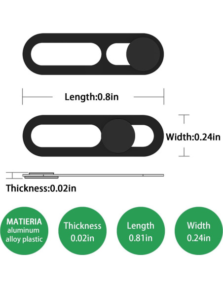Cubierta de Cámara Frontal EYSOFT para iPhone 16 - 2 Piezas