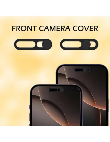 Cubierta de Cámara Frontal EYSOFT para iPhone 16 - 2 Piezas