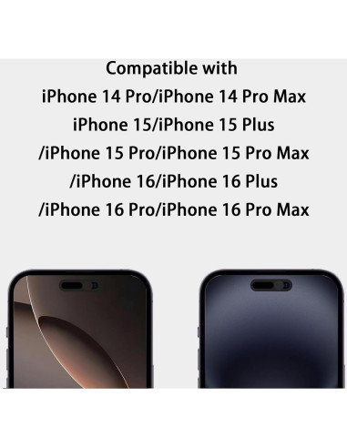 Cubierta de Cámara Frontal EYSOFT para iPhone 16 - 2 Piezas