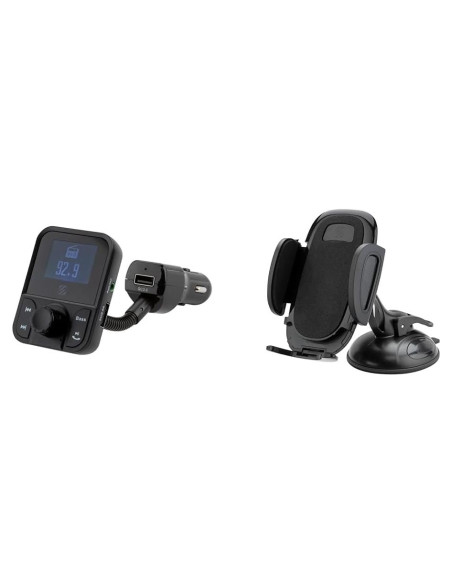 Kit de Coche Bluetooth 5.0 Scosche con Soporte para Teléfono