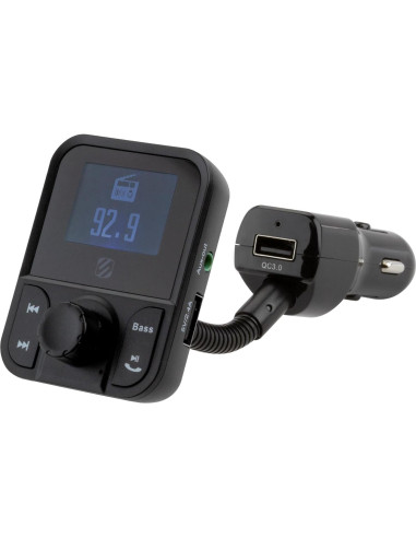 Kit de Coche Bluetooth 5.0 Scosche con Soporte para Teléfono