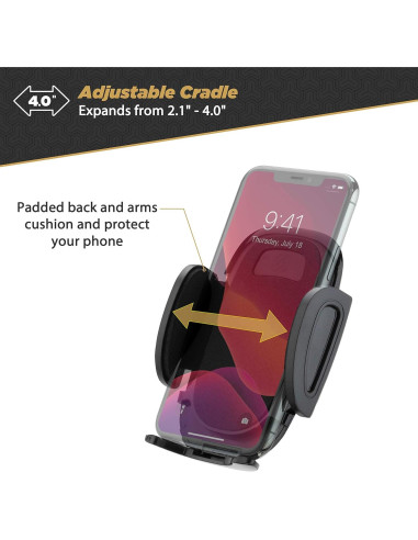 Kit de Coche Bluetooth 5.0 Scosche con Soporte para Teléfono